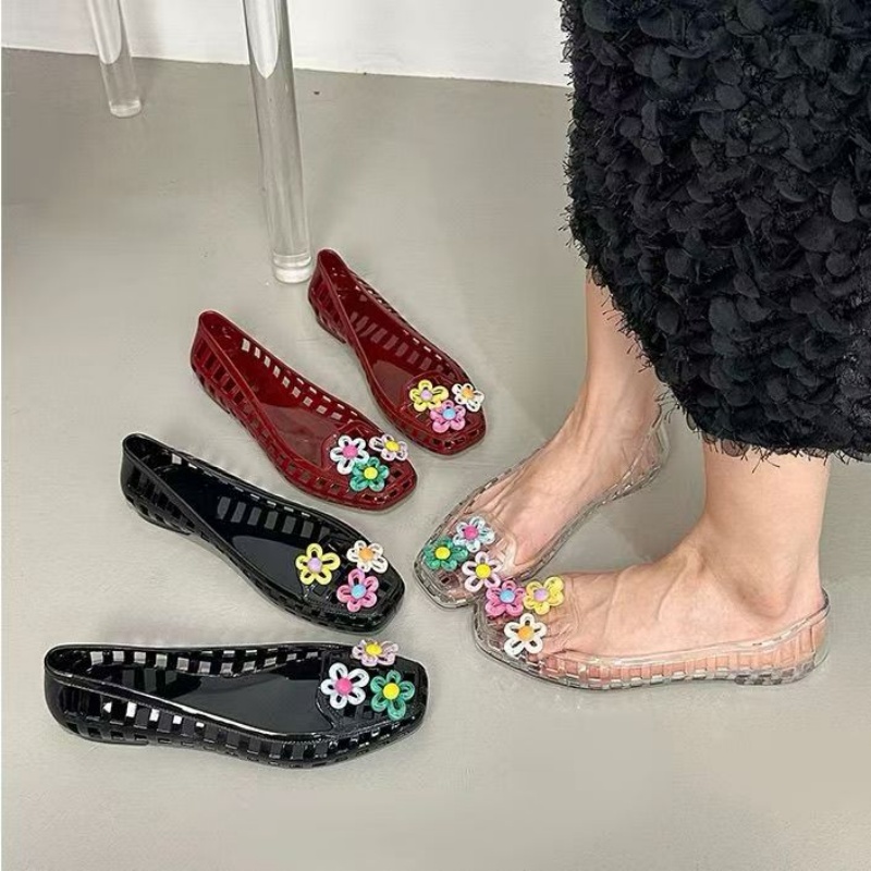 Women'S Shoes And Accessories - Scarpe in gelatina traforate kawaii con