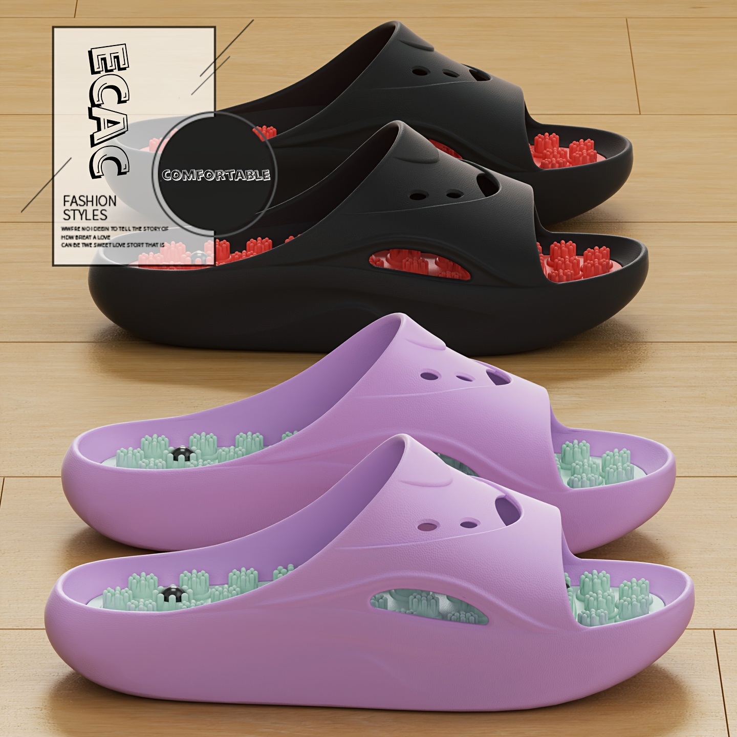 Women'S Shoes And Accessories - Ciabatte Massaggianti in EVA per Uomo