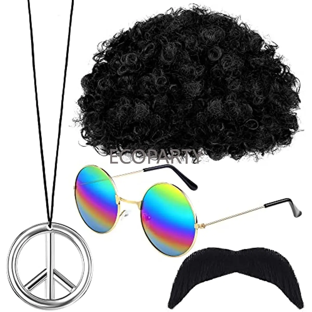 Women'S Accessories In The 70S - Accessori per costumi hippie Set di