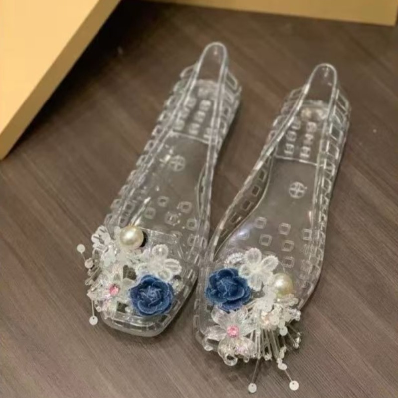 Women'S Shoes And Accessories - Scarpe firmate Glamour PVC trasparente Gem