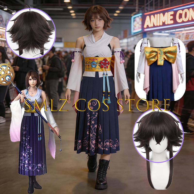 Women Accessories Set - Costume Cosplay Smlz FFX Yuna Anime