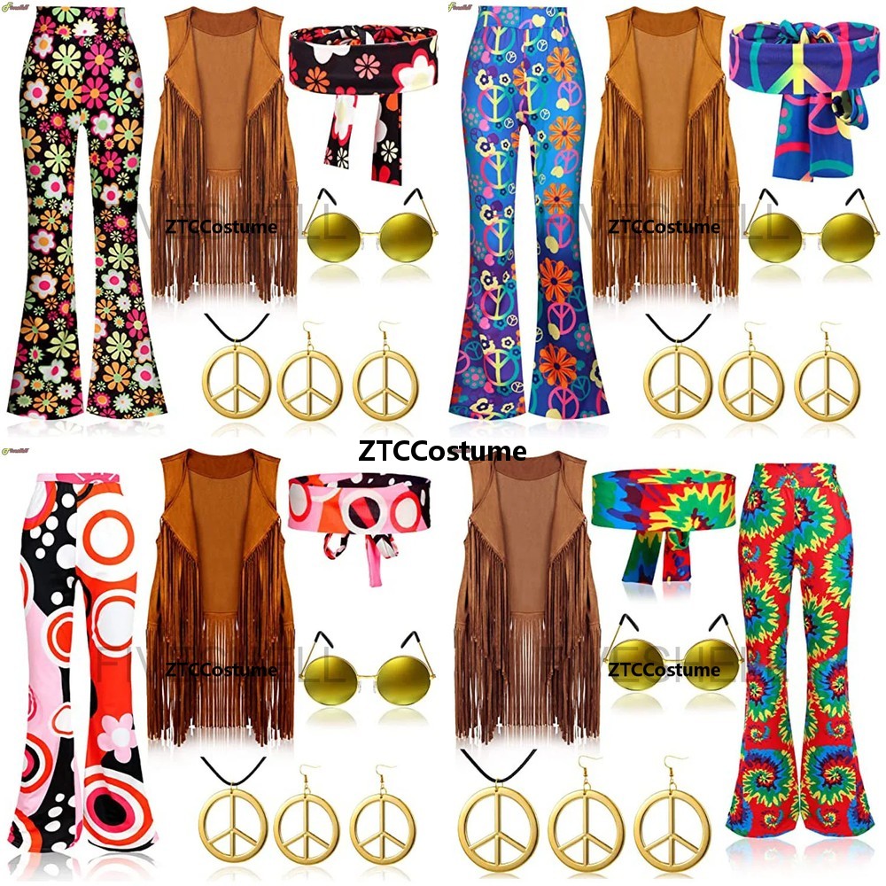 Women'S Accessories In The 70S - Costume da Hippie per Donna Anni