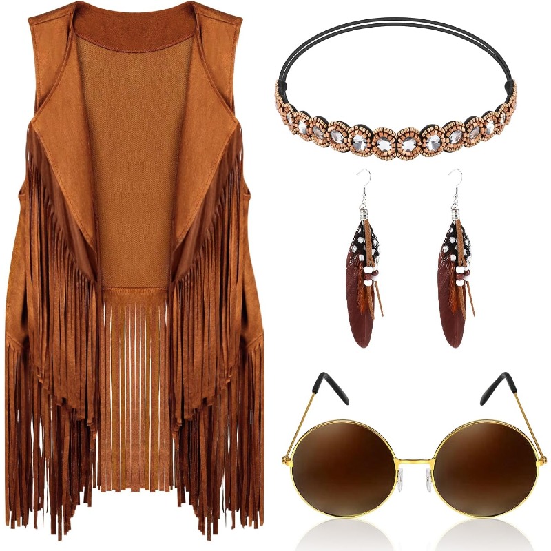 Women'S Accessories In The 70S - Set di 5 Accessori per Costume