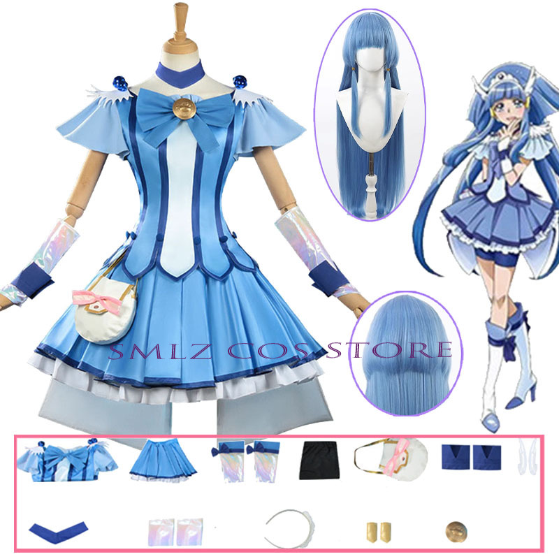 Women Accessories Set - Costume Cosplay Anime Smile Glitter Breeze