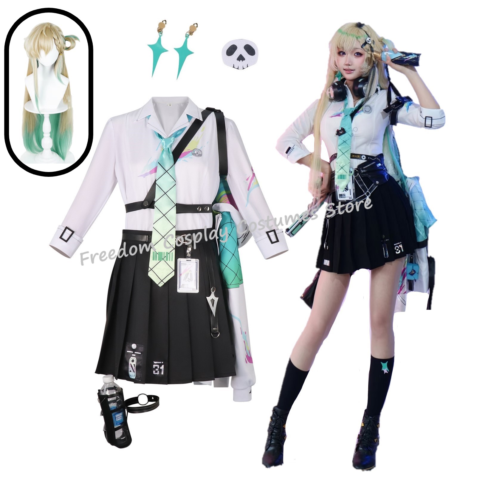 Women Accessories Set - Costume cosplay Lynae del gioco Wuthering