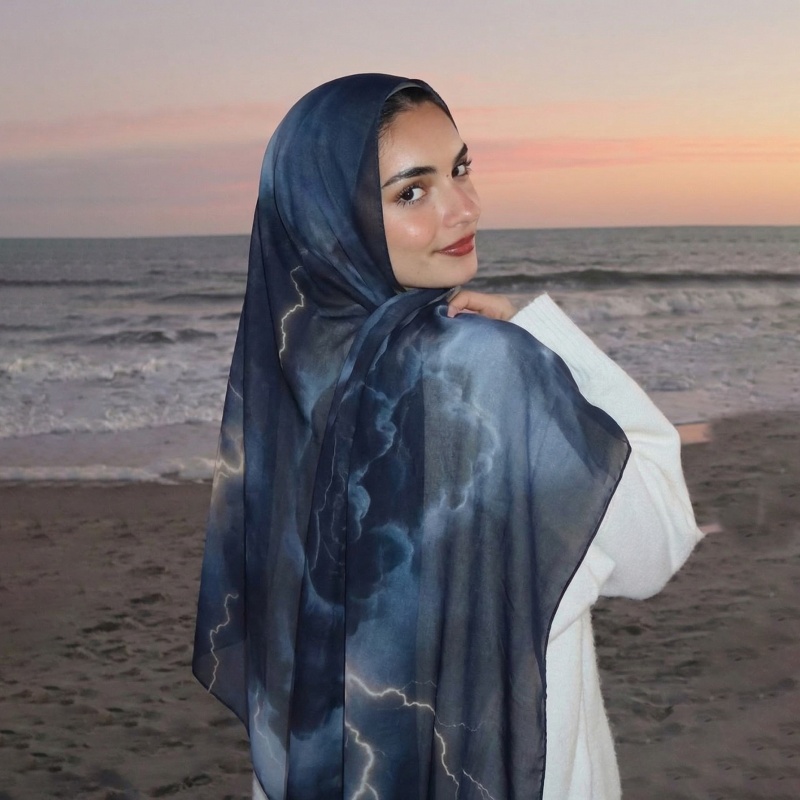 Women'S Accessories For Neck - Nuovo Hijab Musulmano 2026, Sciarpa Morbida