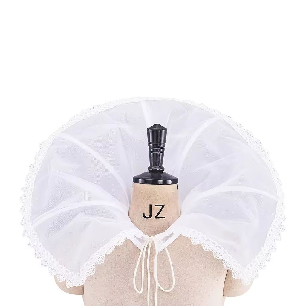 Women'S Victorian Accessories - Tudor Regina elisabettiana Colletto rialzato disossato