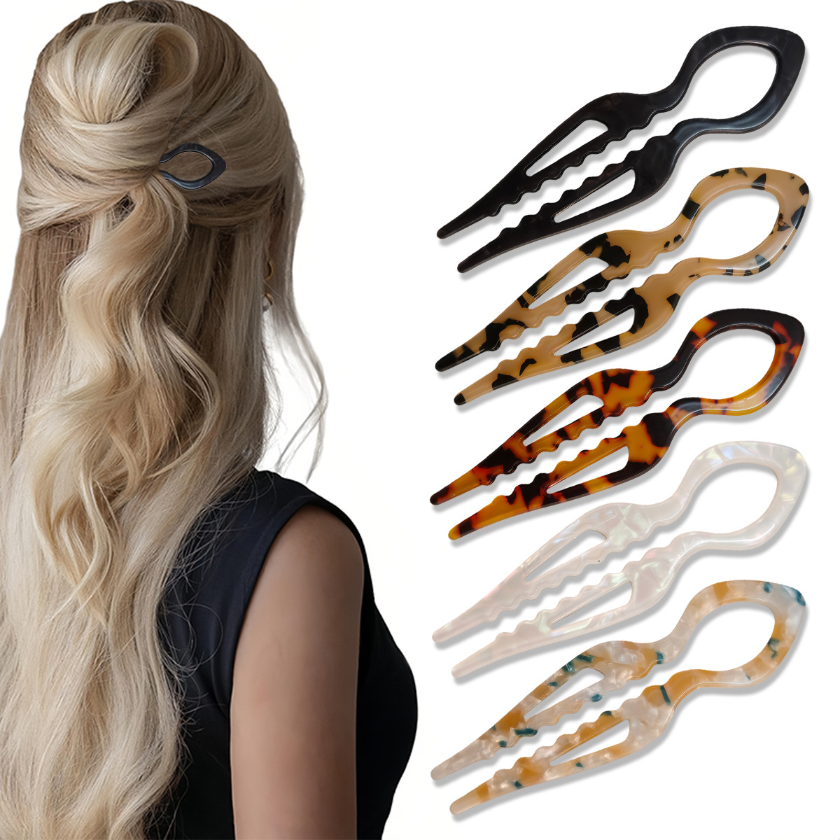Bastoncini per capelli a forma - Hair Fork Stick recensione e prezzo