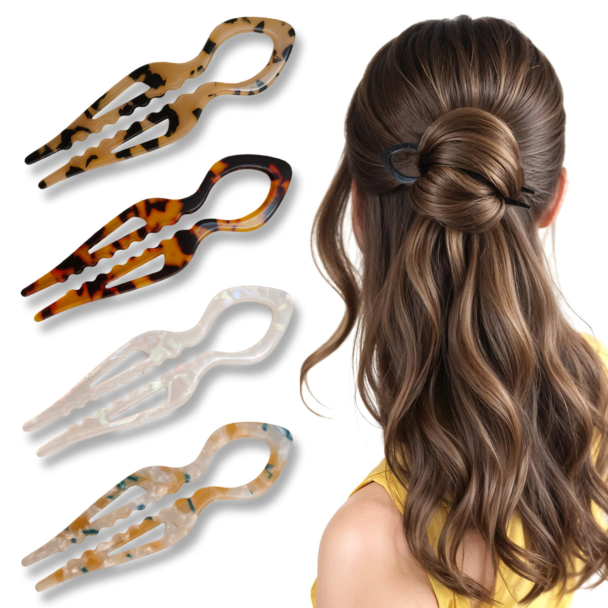 Bastoncini per capelli a forma - Hair Fork Stick recensione e prezzo