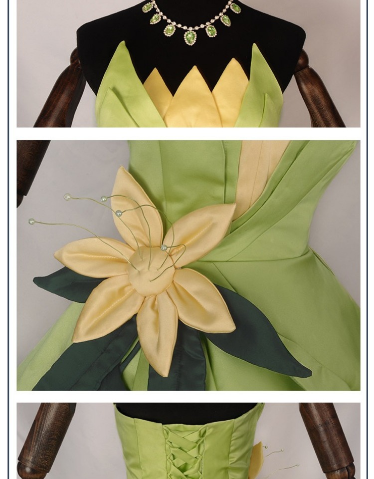 Costume da principessa Tiana,  - Women Accessories Kit recensione e prezzo
