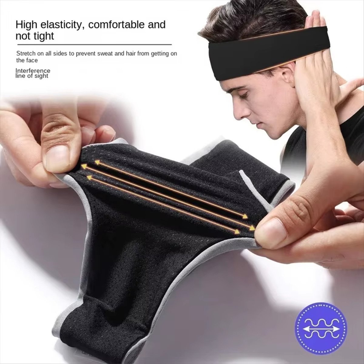 Fascia per capelli sportiva el - Hair Band Elastic recensione e prezzo