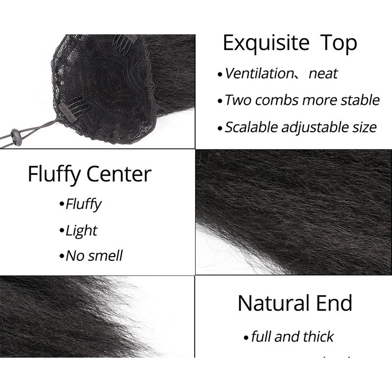 Estensione dei capelli coda di - Hair Band Elastic recensione e prezzo