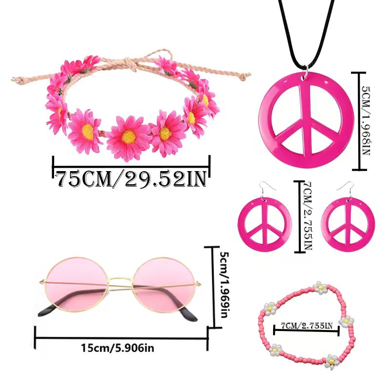 Set di Accessori per Costume H - Women'S Accessories In The 70S recensione e prezzo