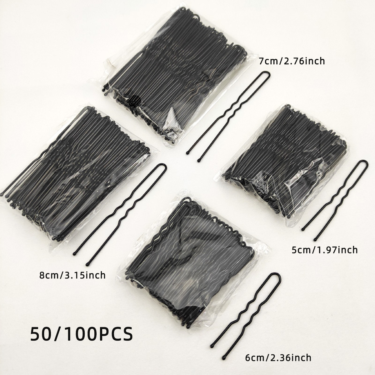50/100 PCS Donne 5/6/7/8 cm Ca - Hair Fork Stick recensione e prezzo