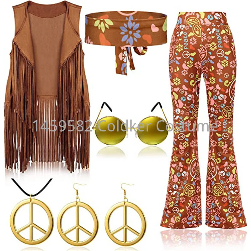 Costume hippie da donna Peace  - Women'S Accessories In The 70S recensione e prezzo
