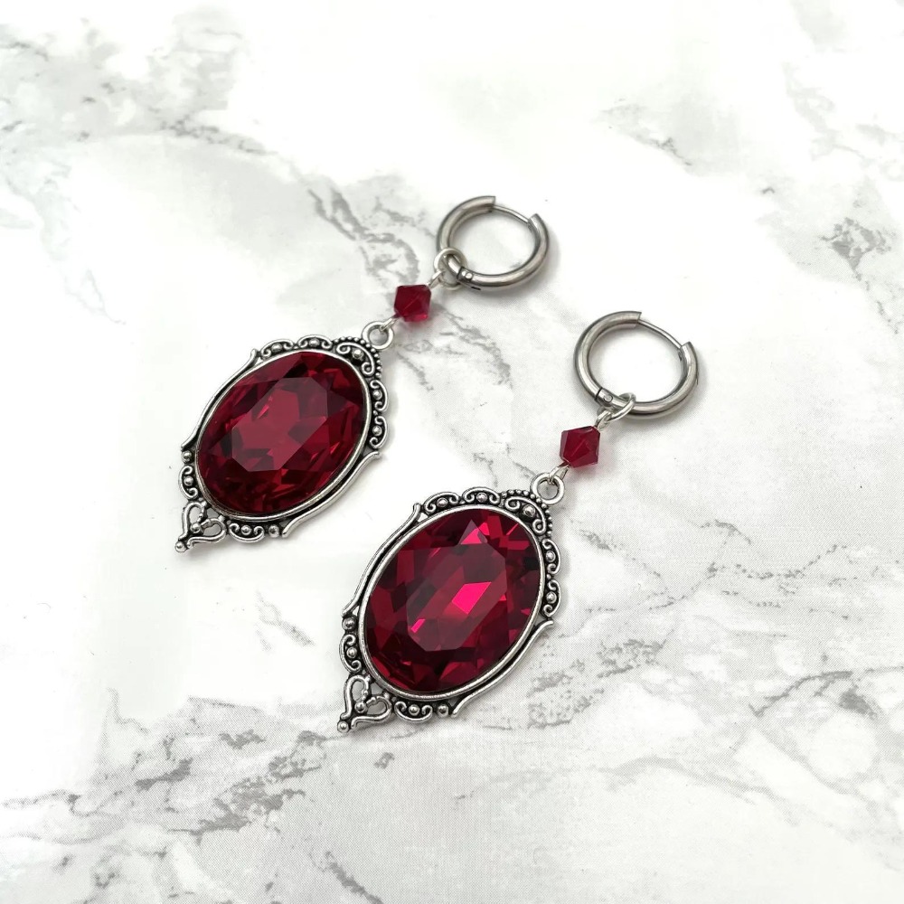 Orecchini a cerchio in cristal - Women'S Victorian Accessories recensione e prezzo