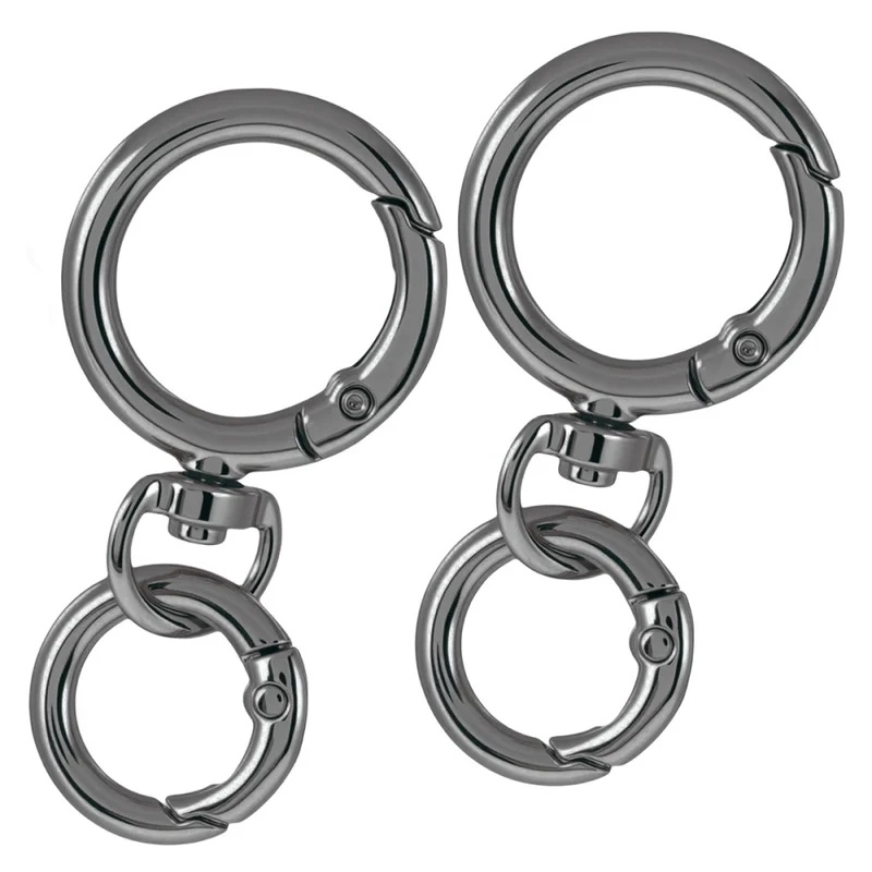 2 Set di Moschettoni Rotondi a - Women'S Accessories Handbags recensione e prezzo