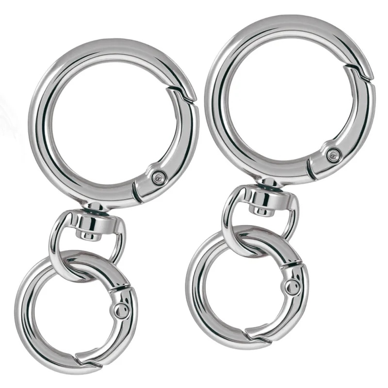 2 Set di Moschettoni Rotondi a - Women'S Accessories Handbags recensione e prezzo