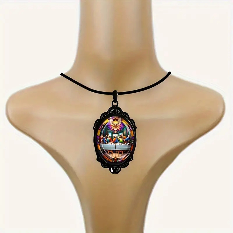 1 Collana in vetro con cornice - Women'S Accessories Manufacturers recensione e prezzo