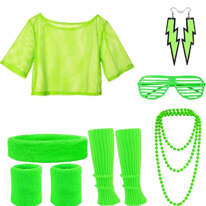 Set Costume Hippie Anni '80, T - Women Accessories Kit recensione e prezzo