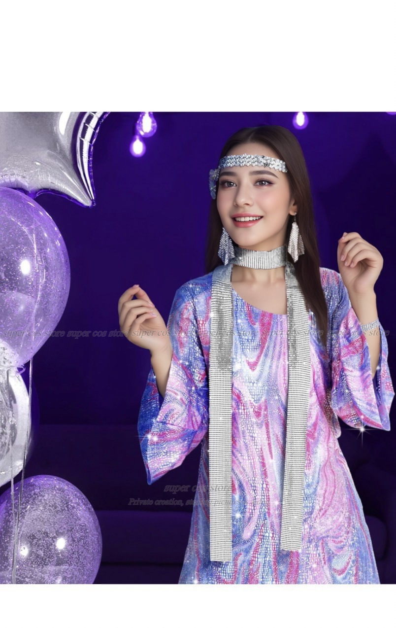 Costume da donna da discoteca  - Women'S Accessories In The 70S recensione e prezzo