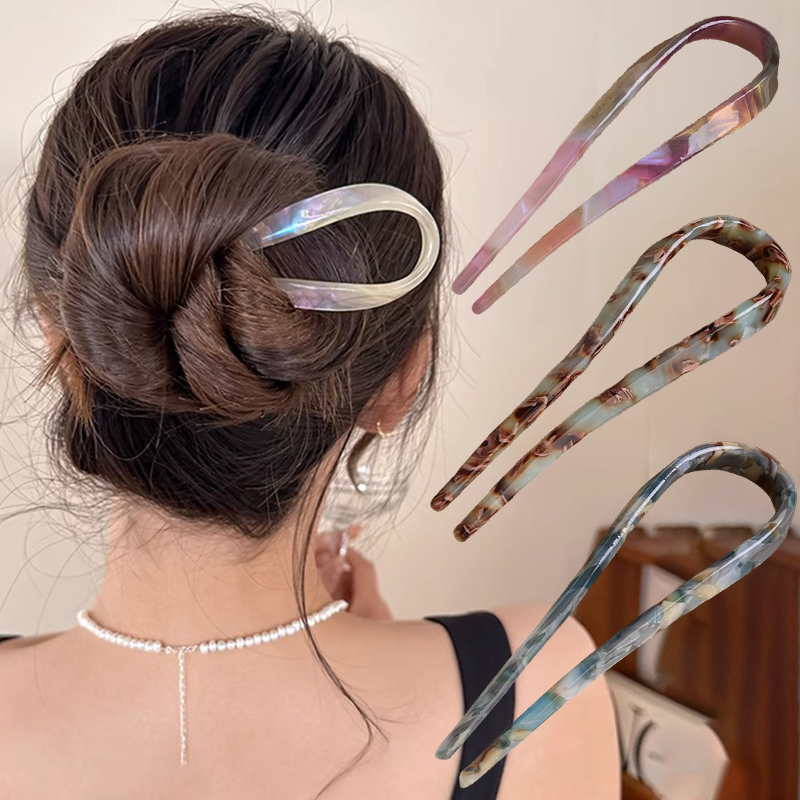 Forcine a U in Acetato Acrilic - Hair Fork Stick recensione e prezzo