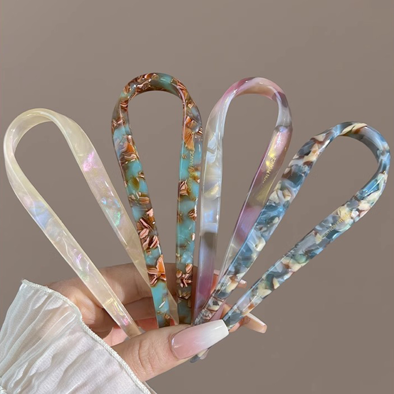 Forcine a U in Acetato Acrilic - Hair Fork Stick recensione e prezzo