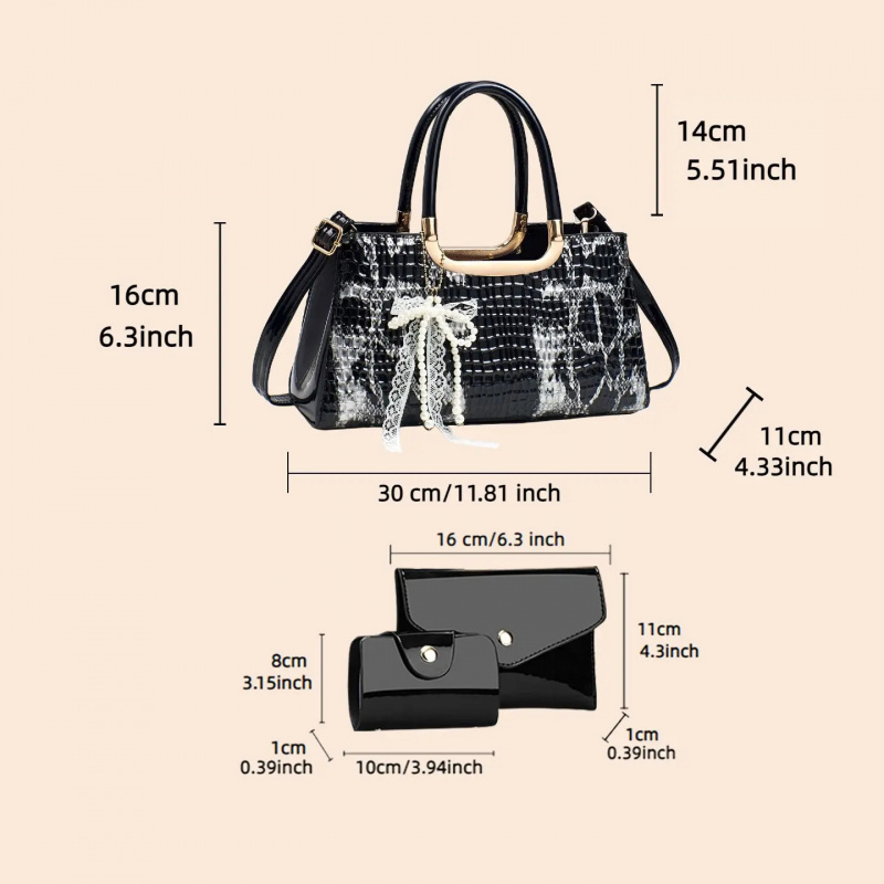 Set di Borse da Donna, Pochett - Women Accessories Set recensione e prezzo