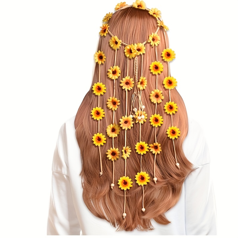 Fascia per capelli hippie con  - Women'S Accessories In The 70S recensione e prezzo