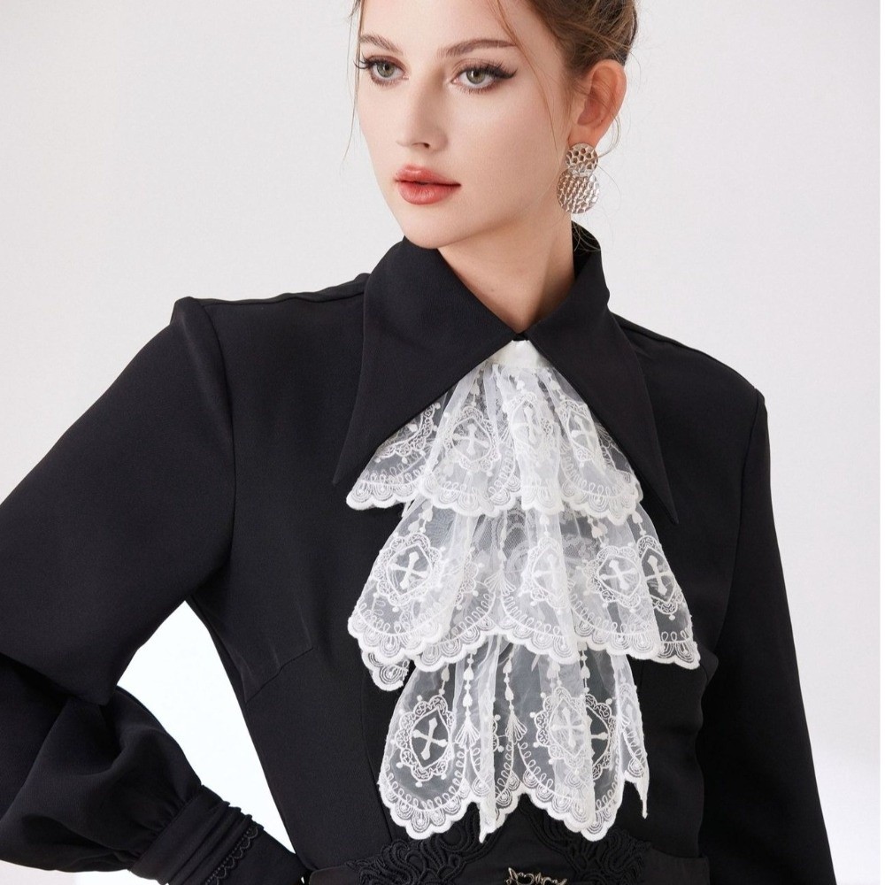 Collare Jabot in pizzo stile v - Women'S Victorian Accessories recensione e prezzo